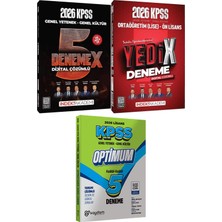 İndeks Akademi Yayıncılık 2026 Kpss 5 Denemex Yedix 7 Deneme - Lisans Optimum 5 Deneme