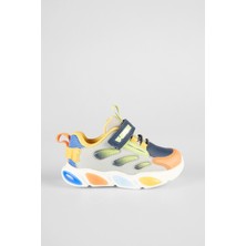 Vicco Lamb Işıklı Erkek Okul Öncesi Gri Spor Ayakkabı