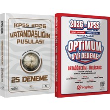 CBA Akademi 2026 Kpss Vatandaşlık Vatandaşlığın Pusulası 25 Deneme - Optimum 5 Deneme