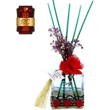 Aşk-ı Sermest Toptan Ölümsüz Aşk Çiçek Serisi Amber Kokulu 200 ml küp Şişe Bambu Çubuklu Ortam Kokusu Reed Diffuser Oda Kokusu
