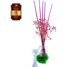 Aşk-ı Sermest Ölümsüz Aşk Fantazi Serisi Afrodizyak Kokulu 3 x 50 ml Oval Şişe Bambu Çubuklu Ortam Kokusu