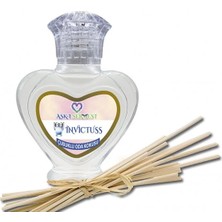 Aşk-ı Sermest Toptan Invicctuss Çiçek Aromalı Bambu Çubuklu Oda Kokusu Reed Diffuser Ortam Kokusu Parfüm, Kalp Şişe, 60 mL, 10 Adet