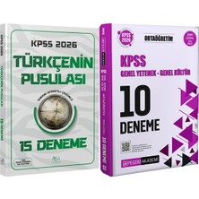 CBA Akademi 2026 Kpss Türkçenin Pusulası 15 Deneme Çözümlü - 2026 Kpss Ortaöğretim Çözümlü 10 Deneme