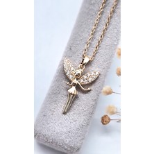 Serenity Tinkerbell Figür Çelik Kolye