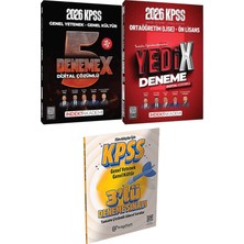 İndeks Akademi Yayıncılık 2026 Kpss 5 Denemex Yedix 7 Deneme - 3 Deneme