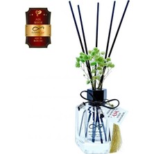 Aşk-ı Sermest Toptan Ölümsüz Aşk Aşk Serisi Aşk'ın Kokusu Kokulu 10 x 120 ml Köşeli Şişe Bambu Çubuklu Ortam Kokusu Reed Diffuser Oda Kokusu