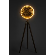 VaLume Ledli Tripod Çarklı Saat