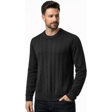 Classics Men Slim Fit Bisiklet Yaka Uzun Kol Erkek Triko - 7520