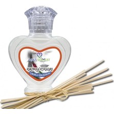 Aşk-ı Sermest Toptan Aşkın Gözyaşları Çiçek Aromalı Bambu Çubuk Oda Kokusu Parfüm, Kalp Şişe, 60 mL, 5 Ad