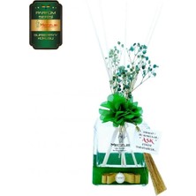 Aşk-ı Sermest Toptan Meczub Parfüm Serisi Burberryy Kokulu 10 x 200 ml küp Şişe Bambu Çubuklu Ortam Kokusu Reed Diffuser Oda Kokusu