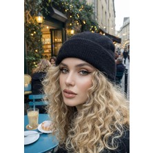 SF Collection Kadın Peluş Tüylü Bere