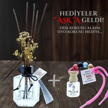 Aşk-ı Sermest Meczub Mix Serisi Fresia & Magnolia Kokulu 5 x 120 ml Köşeli Şişe Bambu Çubuklu Ortam Kokusu