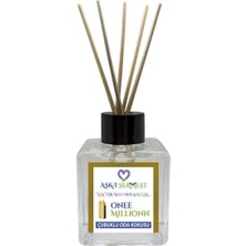 Aşk-ı Sermest Toptan Bahar Esintisi Aromalı Bambu Çubuklu Oda Kokusu Reed Diffuser Ortam Kokusu Parfüm,  Küp Şişe,  120 mL, 3 Adet