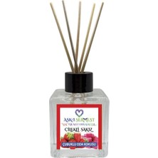 Aşk-ı Sermest Lacosstee Redd Çiçek Aromalı Bambu Çubuklu Oda Kokusu Parfüm,  Küp Şişe,  120 mL, 5 Ad