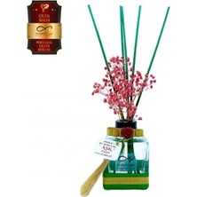 Aşk-ı Sermest Ölümsüz Aşk Çiçek Serisi Portakal Çiçeği Kokulu 5 x 120 ml Küp Şişe Bambu Çubuklu Ortam Kokusu