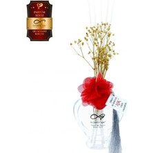Aşk-ı Sermest Ölümsüz Aşk Parfüm Serisi Gioo Armanii Kokulu 3 x 60 ml Kalp Şişe Bambu Çubuklu Ortam Kokusu