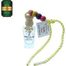 Aşk-ı Sermest Toptan Meczub Çiçek Serisi Vanilya Kokulu 10 x 12 ml Heybet Şişe Oto Kokusu