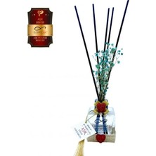 Aşk-ı Sermest Ölümsüz Aşk Aşk Serisi Aşkın Ateşi Kokulu 3 x 60 ml küp Şişe Bambu Çubuklu Ortam Kokusu