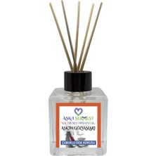 Aşk-ı Sermest Toptan Aşkın Gözyaşları Çiçek Aromalı Bambu Çubuk Oda Kokusu Parfüm,  Küp Şişe,  200ml, 3 Ad