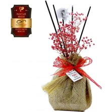 Aşk-ı Sermest Toptan Ölümsüz "Aşk" Hasır Serisi Tutty Fruty Kokulu 200 ml küp Şişe Bambu Çubuklu Ortam Kokusu Reed Diffuser Oda Kokusu 5 Adet