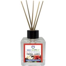 Aşk-ı Sermest Toptan Kenzoo Çiçek Aromalı Bambu Çubuklu Oda Kokusu Reed Diffuser Ortam Kokusu Parfüm,  Küp Şişe,  120 mL, 3 Adet