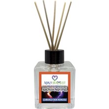 Aşk-ı Sermest Toptan Aşk'ın Duman Hali Çiçek Aromalı Bambu Çubuk Oda Kokusu Parfüm,  Küp Şişe,  200ml, 5 Ad
