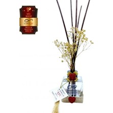 Aşk-ı Sermest Toptan Ölümsüz Aşk Mix Serisi Fresia & Magnolia Kokulu 10 x 60 ml küp Şişe Bambu Çubuklu Ortam Kokusu Reed Diffuser Oda Kokusu