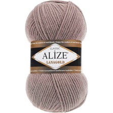 Alize Lanagold 5 Adet 584 Kahve El Örgü Ipliği