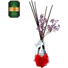 Aşk-ı Sermest Toptan Meczub Mix Serisi Gül & Yasemin Kokulu 5 x 100 ml Oval Şişe Bambu Çubuklu Ortam Kokusu Reed Diffuser Oda Kokusu