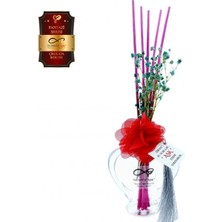 Aşk-ı Sermest Ölümsüz Aşk Fantazi Serisi Çikolata Kokulu 3 x 60 ml Kalp Şişe Bambu Çubuklu Ortam Kokusu