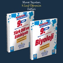 Murat Yayınları 9. Sınıf Edebiyat ve Biyoloji Öğrencim Defteri 2'li Seti