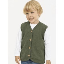 Luggi Baby 1-6 Yaş V Yaka Erkek Bebek Yelek