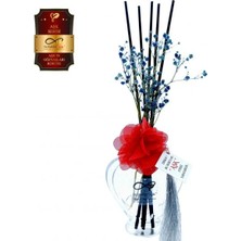 Aşk-ı Sermest Toptan Ölümsüz Aşk Aşk Serisi Aşk'ın Gözyaşları Kokulu 5 x 60 ml Kalp Şişe Bambu Çubuklu Ortam Kokusu Reed Diffuser Oda Kokusu