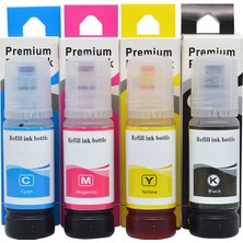 Dolphin Epson L3250/L3251/L3252/L3256/L3260 103 Uyumlu Mürekkep 4 Renk