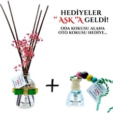 Aşk-ı Sermest Meczub Mix Serisi Çikolata & Hindistan Cevizi 5 x 50 ml Oval Şişe Bambu Çubuklu Ortam Kokusu