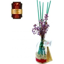 Aşk-ı Sermest Toptan Ölümsüz Aşk Çiçek Serisi Çiçek Bahçesi Kokulu 5 x 100 ml Oval Şişe Bambu Çubuklu Ortam Kokusu Reed Diffuser Oda Kokusu