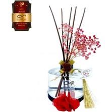 Aşk-ı Sermest Toptan Ölümsüz Aşk Mix Serisi Çilek & Sakız Kokulu 200 ml Silindir Şişe Bambu Çubuklu Ortam Kokusu Reed Diffuser Oda Kokusu