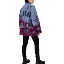 Özel Tasarım Kot Ceket Hollywood