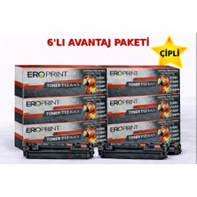 Ero Print Canon i-SENSYS X1440iF Çipli Muadil Toner - 3000 Sayfalık - 6'lı Avantaj Paket
