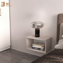 B3 Concept Duvara Monte Komodin – Modern Minimal Raf Komodin Bej