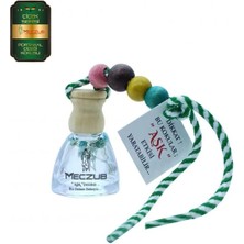 Aşk-ı Sermest Meczub Çiçek Serisi Portakal Çiçeği Kokulu 5 x 10 ml Üçgen Şişe Oto Kokusu