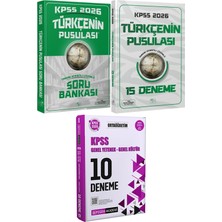 CBA Akademi 2026 Kpss Türkçenin Pusulası Soru Bankası ve 25 Deneme - 2026 Kpss Ortaöğretim Çözümlü 10 Deneme