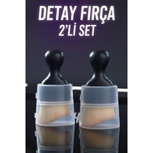 Wiforte 2’li Set Çok Amaçlı Temizlik Fırçası – Araba Içi, Klavye, Elektronik ve Hassas Yüzeyler Için