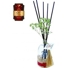 Aşk-ı Sermest Ölümsüz Aşk Aşk Serisi Aşk Bahçeleri Kokulu 3 x 100 ml Oval Şişe Bambu Çubuklu Ortam Kokusu