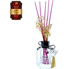 Aşk-ı Sermest Toptan Ölümsüz Aşk Fantazi Serisi Çikolata Kokulu 10 x 120 ml Köşeli Şişe Bambu Çubuklu Ortam Kokusu Reed Diffuser Oda Kokusu
