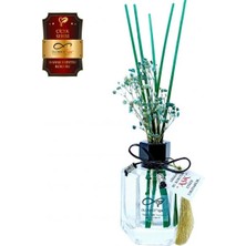 Aşk-ı Sermest Toptan Ölümsüz Aşk Çiçek Serisi Bahar Esintisi Kokulu 120 ml Köşeli Şişe Bambu Çubuklu Ortam Kokusu Reed Diffuser Oda Kokusu