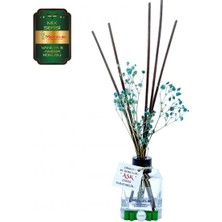 Aşk-ı Sermest Toptan Meczub Mix Serisi Vanilya & Amber Kokulu 10 x 60 ml küp Şişe Bambu Çubuklu Ortam Kokusu Reed Diffuser Oda Kokusu