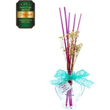 Aşk-ı Sermest Toptan Meczub Fantazi Serisi Afrodizyak Kokulu 5 x 60 ml Kalp Şişe Bambu Çubuklu Ortam Kokusu Reed Diffuser Oda Kokusu