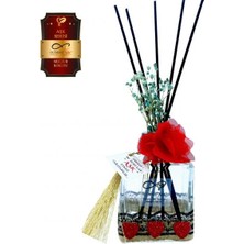 Aşk-ı Sermest Toptan Ölümsüz Aşk Aşk Serisi Meczup Kokulu 200 ml küp Şişe Bambu Çubuklu Ortam Kokusu Reed Diffuser Oda Kokusu