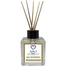 Aşk-ı Sermest Aşk-I Sermest Aşk-I Muhammed Çiçek Aromalı Bambu Çubuklu Oda Kokusu Parfüm, Küp Şişe, 120 Ml, 10 Ad